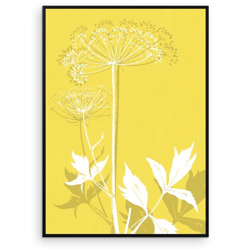 Plakat - Kvan - Illuminating Yellow - Aruhana