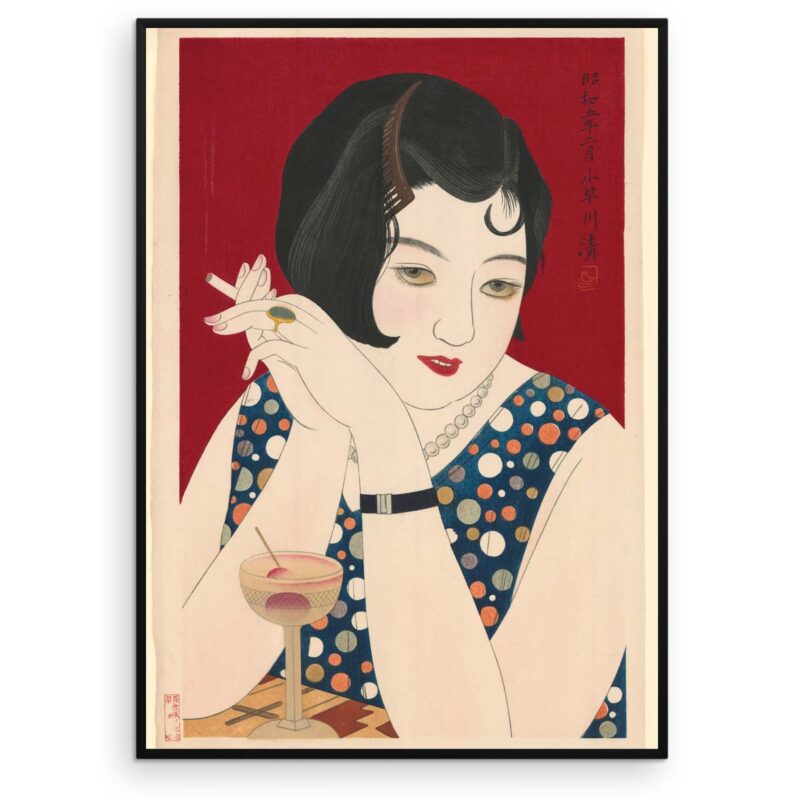 Plakat - Japansk træsnit - Tipsy - Aruhana