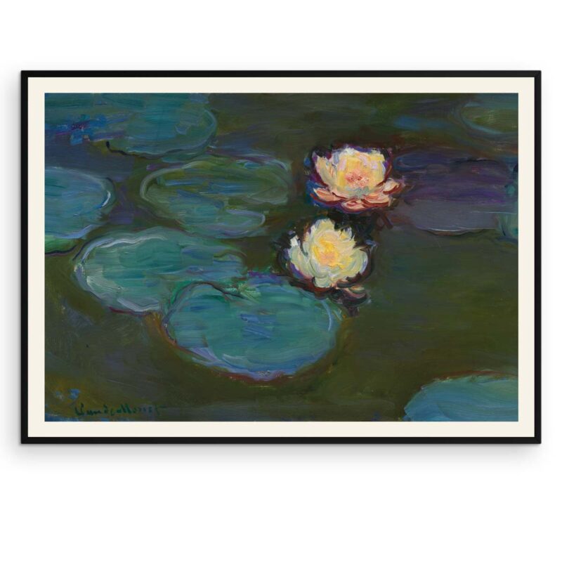Åkander- Nympheas - Claude Monet plakat - Aruhana