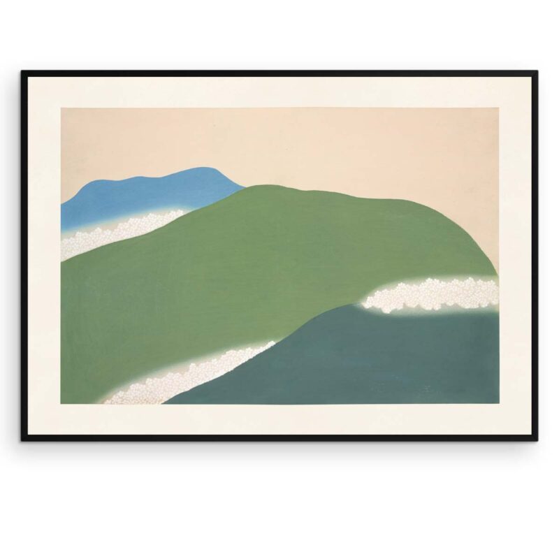 Bakker med blomster - Kamisaka Sekka Plakat - Aruhana