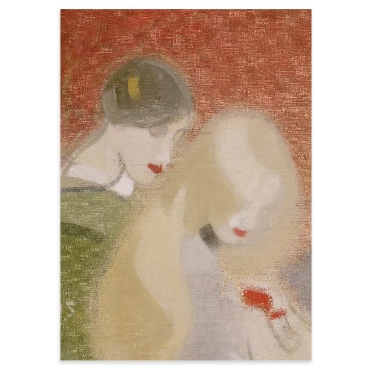 Familiesmykket - Helene Schjerfbeck plakat - 50x70cm