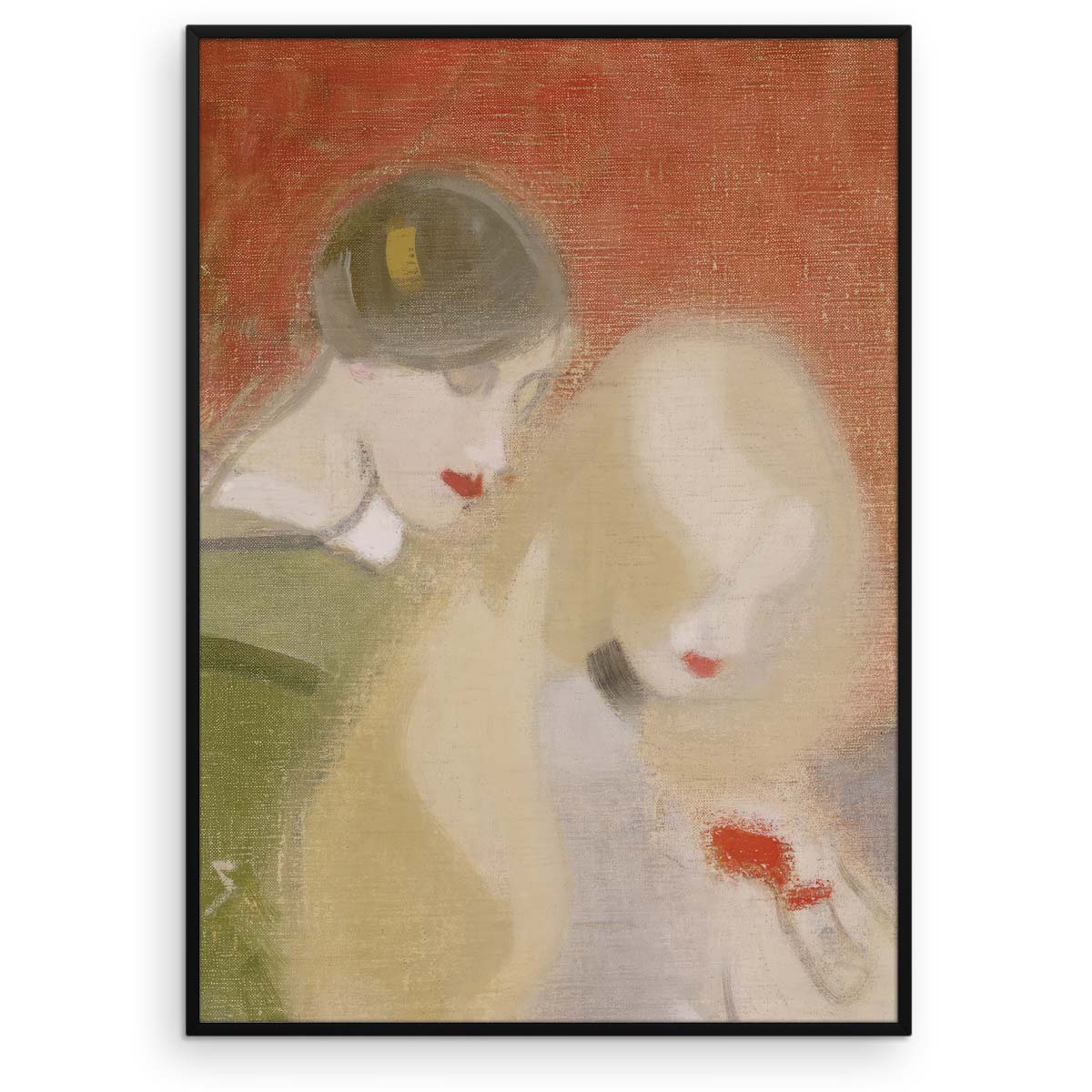 Familiesmykket - Helene Schjerfbeck plakat - Aruhana