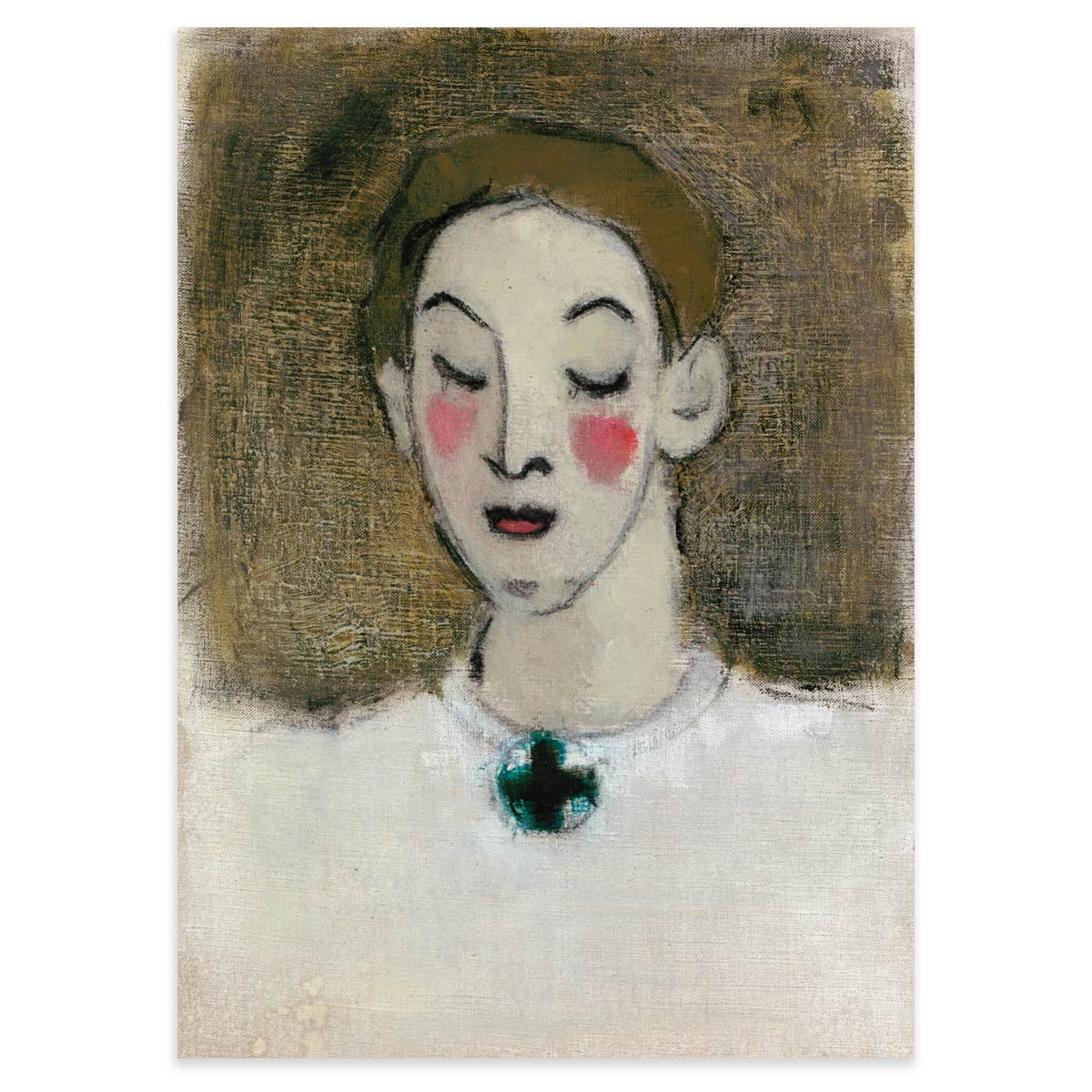 Sygeplejersken - Helene Schjerfbeck plakat - 50x70cm